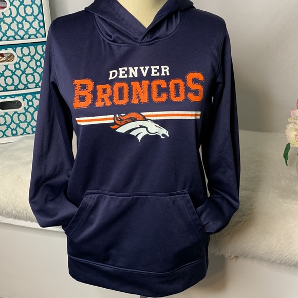 None Other - 🔥 Youth Denver Broncos Hoodie size Large for boys or girls L(14/16)